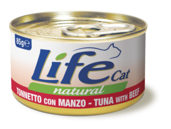 Lifecat 85g kons.tuńczyk wół