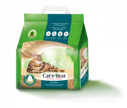 Ściółka Cat's Best sensitive żwirek naturalny 2,9kg/ 8l