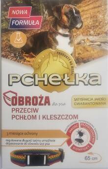 PCHEŁKA obroża dla psa 65cm