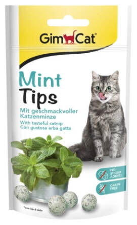 Gimcat kot przysmak Mintips 40gr 