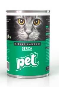 Pet kot 410 serca