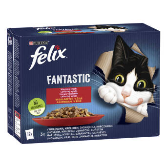 Felix (12x85g) Fantastic Mięso(wol/kura)