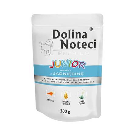 DOLINA NOTECI Junior jagnięcina 300g