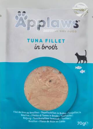 Applaws 70g sasz.rosół tuńczyk filet