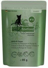 Catz 85g sasz. finefood 15 kura/bażant