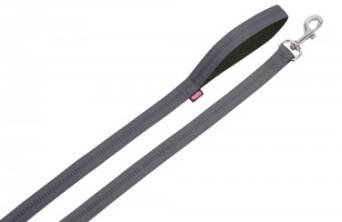 Rok.smycz soft grip 20/120cm grafit