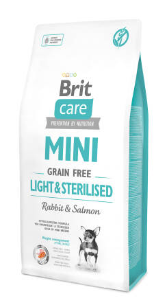 BRIT CARE MINI light / sterylised 2KG