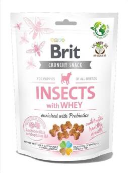 Brit pies Care crunchy 200gr Puppy Insect