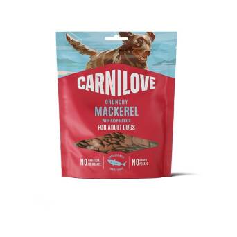CARNILOVE Crunchy przysmak pies Mackrel&Raspberries 200g 
