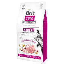 Brit kot Care 7kg Grain-Free Kitten healthy grovth