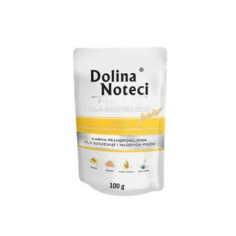 DOLINA NOTECI pies Junior żołądki z kurczaka z wątróbką cielęcą  100g