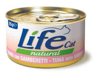Lifecat 85g kons.tuńczyk krewetki
