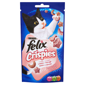 Felix przysmak crispies 45g łosoś/pstrąg