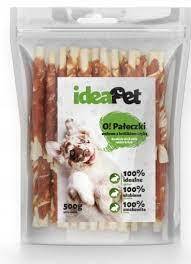 Przysmak IdeaPet 500g pałeczki wół z król i rybą