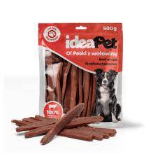 Przysmak IdeaPet Craft 500g-JELEŃ  paski NOWOŚĆ