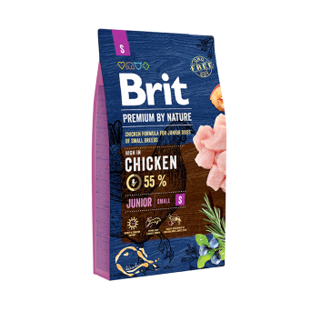 BRIT PREMIUM by Nature Junior S - dla szczeniąt ras małych 3kg