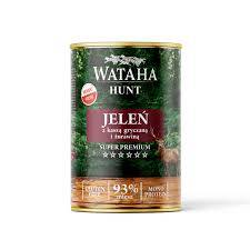 Wataha dog 400g hunt 93% jeleń,kasza grycz. marche