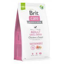 Brit care dog sustainable small chicken insect 7kg