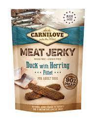 Carnilove pies 100g jerky duck with herring fillet