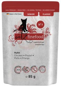 Catz 85g sasz. finefood SENIOR 03 drób