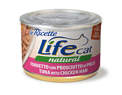 Lifecat 150g Le Ricette kons. tuńczyk kura szynka