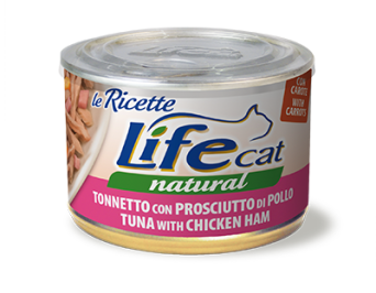 Lifecat 150g Le Ricette kons. tuńczyk kura szynka