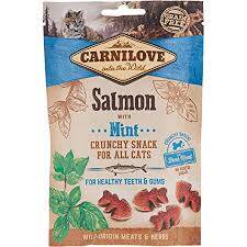Carnilove cat 50g snack fresh salomon+mint 