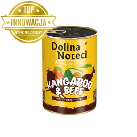 DOLINA NOTECI SuperFood 400g Kangur / Wołowina