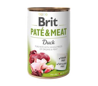 Brit kons.400g pate&meat kaczka