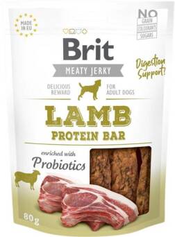 Brit pies Jerky 80g lamb proteiny-baton 