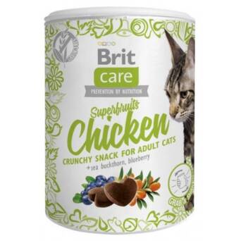 Brit kot Care snack 100g superfruits chicken