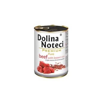 DOLINA NOTECI pies Pure Wołowina  z ryżem brązowym 400g