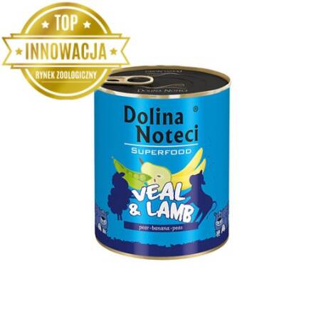 DOLINA NOTECI SuperFood 400g Cielęcina / Jagnięcina