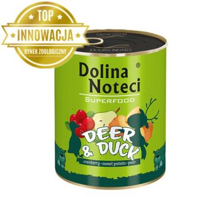 DOLINA NOTECI SuperFood 800g Jeleń / Kaczka