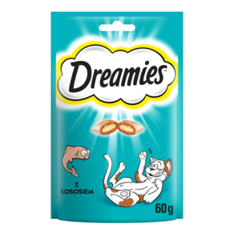 Dreamies z łososiem 60g