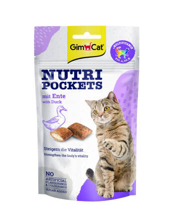 Gimcat kot nutri pock 60g kaczka+multivit