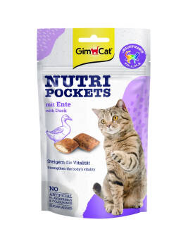 Gimcat kot nutri pock 60g kaczka+multivit