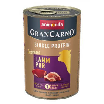 Animonda pies Single Protein 400gr jagnię