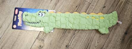 Zab.Nobby krokodyl pluszowy płaski 58cm szelaszczą