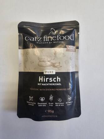 Catz 85g sasz.purrr finefood 121 jeleń