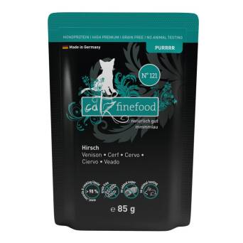 Catz 85g sasz.purrr finefood 121 jeleń