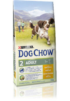PURINA DOG CHOW ADULT kurczak+ryż 14kg