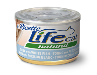 Lifecat 150g Le Ricette tuńczyk+biała ryba