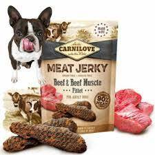 Carnilove pies 100g jerky beef$beef