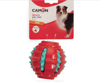 Camon pies TPR piłka z kolcowym wkładem 9cm