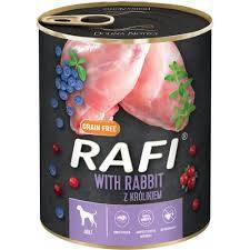 Rafi pies 800g kons. królik/borówka/żurawina