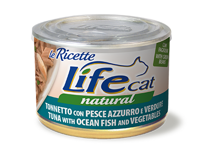 Lifecat 150g Le Ricette tuńczyk+ryba ocean+warzyw