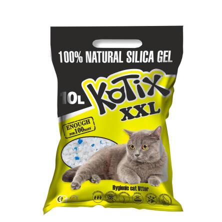 Piasek Silica gel KOTIX 10L normal regular (4kg)