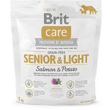 Brit Care dog grain-free senior&light salmon 1kg