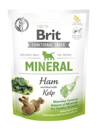Brit pies Care snack 150g mineral ham puppy 